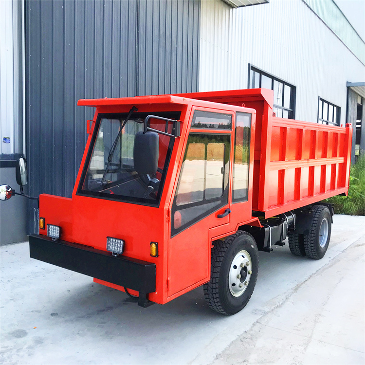 山東力牛重工uq-8噸全封閉豪華駕駛室礦用運輸車井下自卸車可定制一車一證